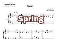 Spring-La primavera-Easy Version-The Four Seasons