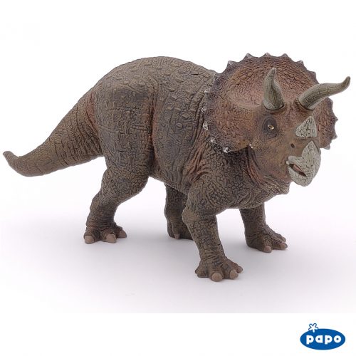 Papo Triceratops dinosaur model