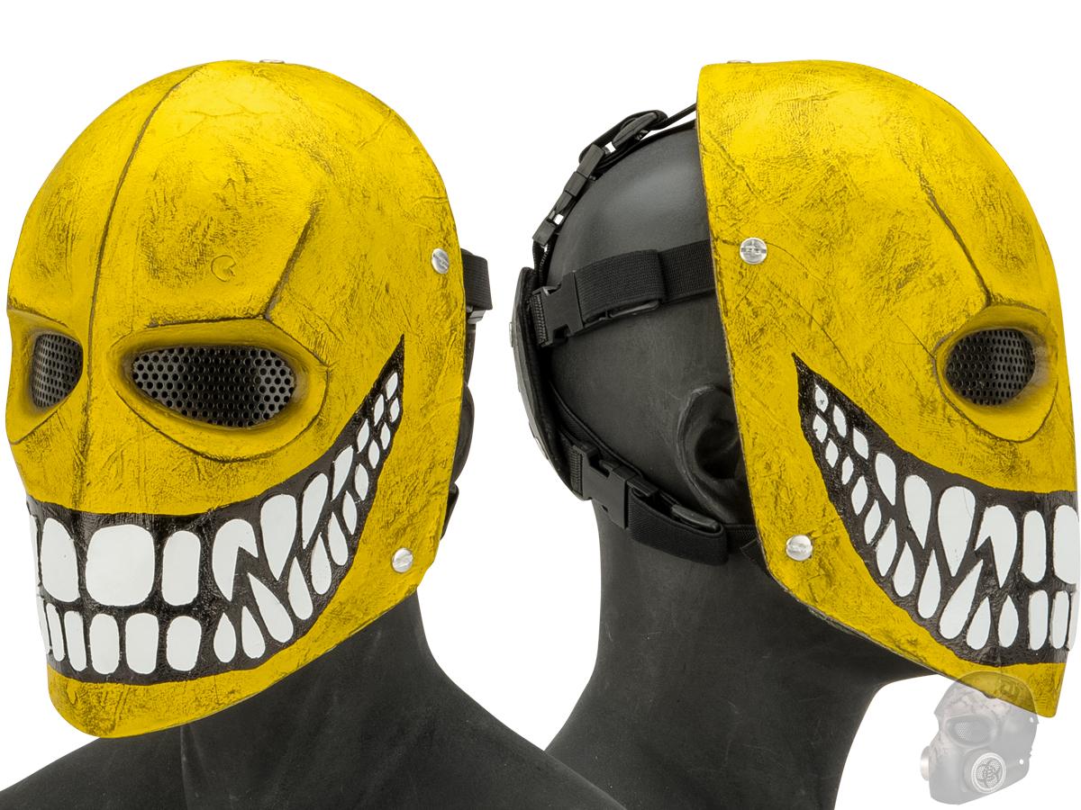 Evike.com R-Custom Fiberglass Wire Mesh 40D Smiley Mask Inspired by Army of Two