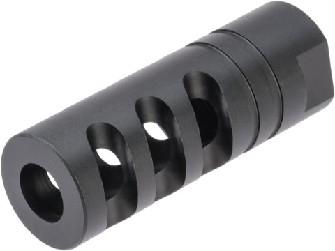 Angel Custom CNC GILLS Navy Seal Type Airsoft Flashhider (Type: Negative / 14mm-)