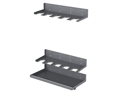 EMG Battle Wall System Weapon Display & Storage Solution 3-Tier 5 Rifle Vertical Gun Rack