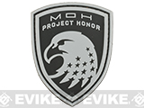 Matrix MOH PVC Morale Patch (Style: Eagle / Black)