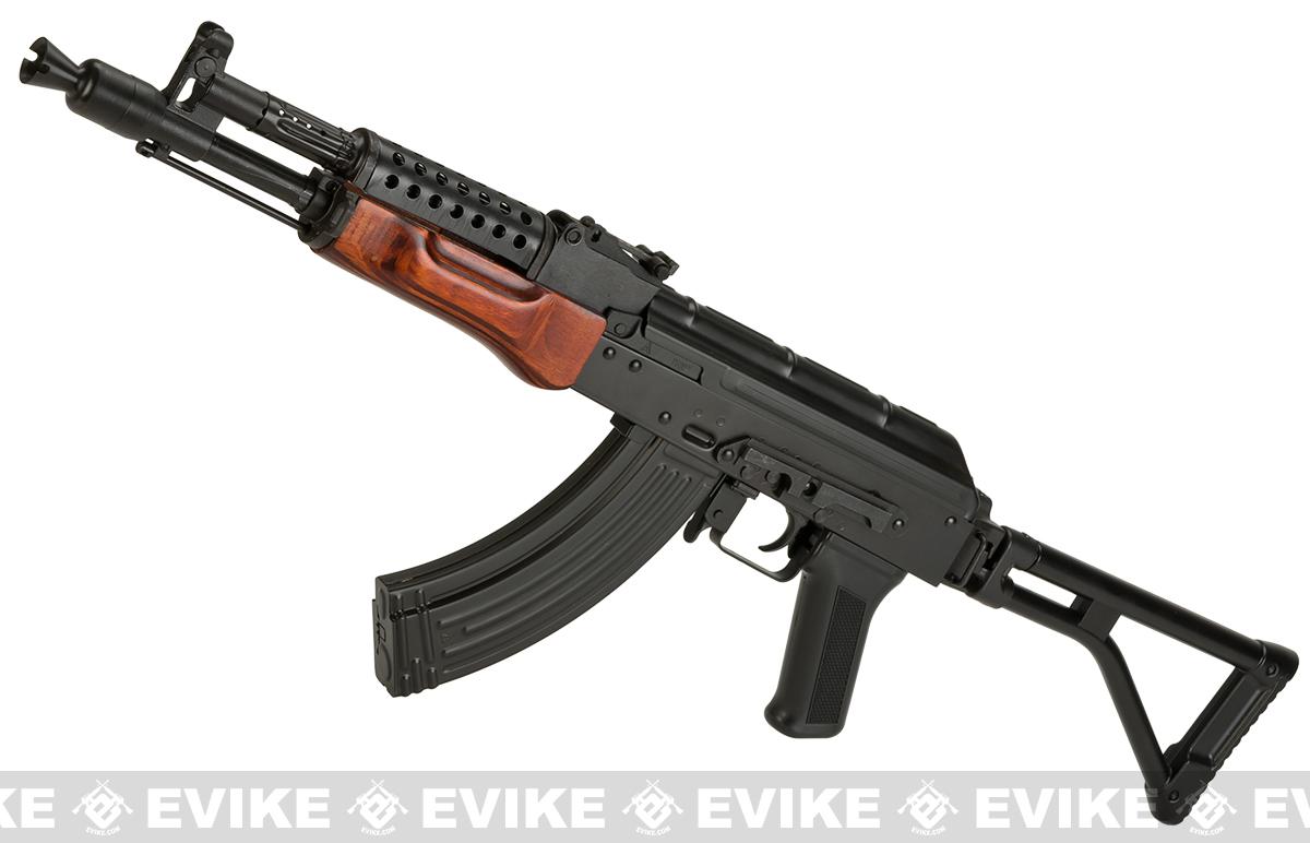 LCT Airsoft AK G-04 NV Full Metal AEG with Real Wood Furniture and Side Folding Stock