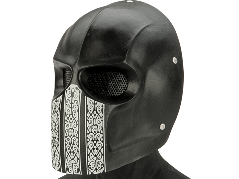 Evike.com R-Custom Fiberglass Wire Mesh Airsoft Army Mask - Code Name: Bravo Carbon Fiber