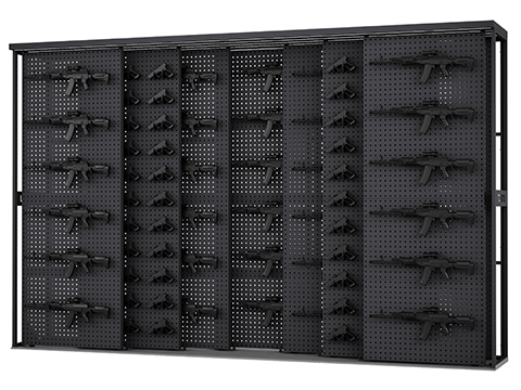 EMG Battle Wall System Weapon Display & Storage Solution Modular Sliding Wall Rack 