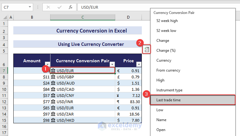 Adding New Column Containing Last Rate Changing Time