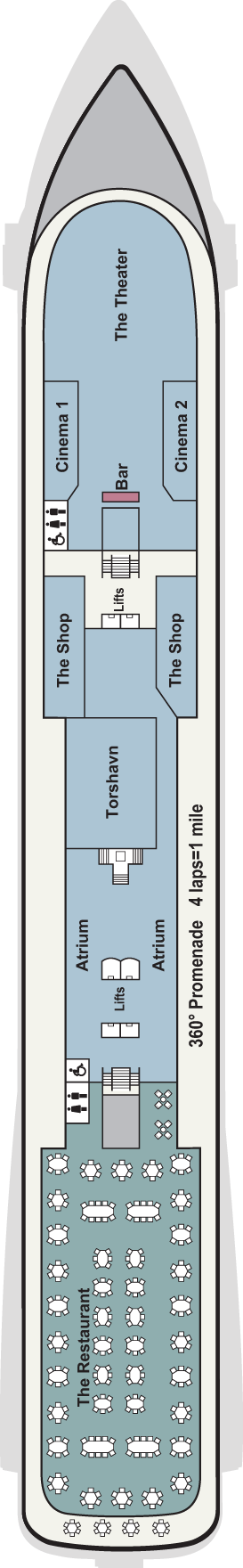 Viking Sea Deck Plans