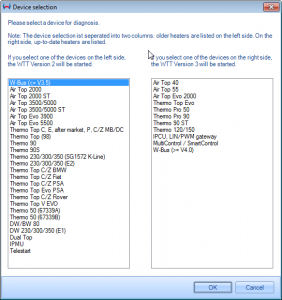 Device Selection