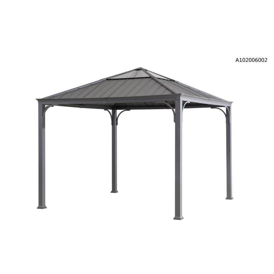 Full Size of Hardtop Grill Gazebo Clearance Hard Top Allen Roth Sun Shelter 10 Ft Steel Aluminum Yakima Skyrise Outdoor Gear Hard Top Gazebo Clearance