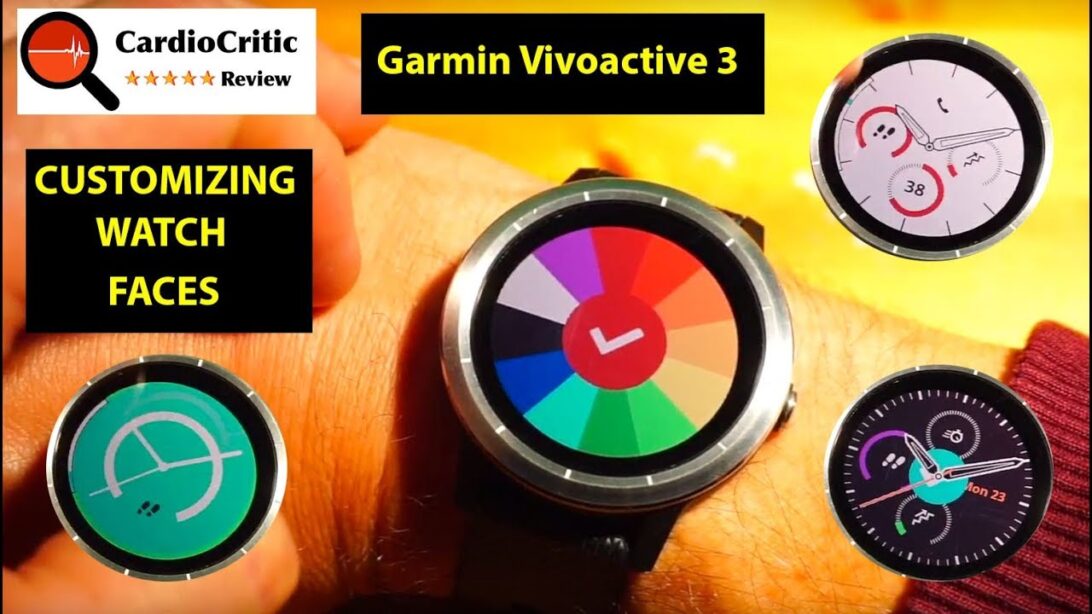 Large Size of Vivoactive 3 Watch Faces Garmin Various Reviewed By Bike Hitch Rack Gregory Jade 38 New Balance Outdoor Gear Vivoactive 3 Watch Faces