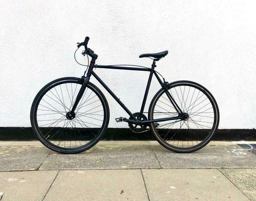 Full Size of Gumtree Darwin Bicycle Single Speed Matte Black Bike Road Fixie Gear Hybrid In Islington Carrier Outdoor Gear Gumtree Darwin Bicycle