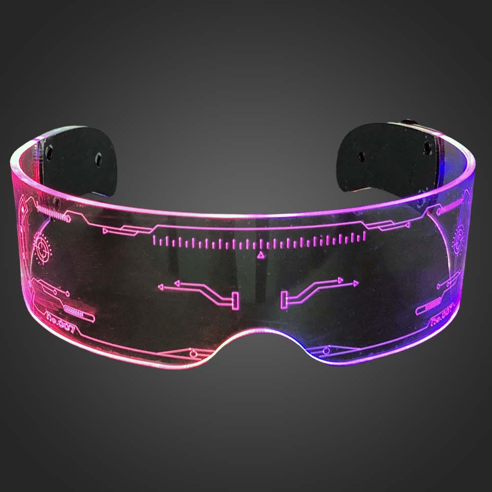 LED Visor Sun Glasses - VISOR