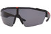 Prada Linea Rossa SPS-03X Sunglasses Men's Shield Shape