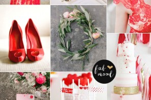 Aurora Red Autumn wedding color