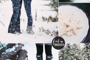 Winter picnic Engagement in shades of grey | fabmood.com #winterwedding #engagement #weddingtheme #engaged #snow