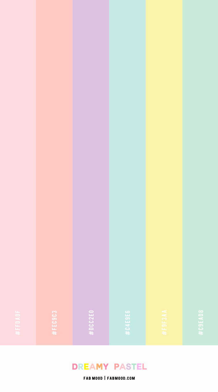 7 Best Pastel Colour Schemes for Spring and Summer 1 - Fab Mood | Wedding  Colours, Wedding Themes, Wedding colour palettes