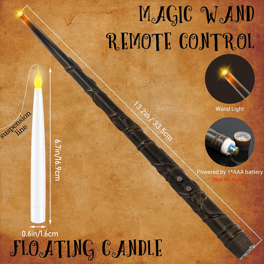 Magical Floating Candles with Magic Wand™ – Faisly