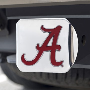 Picture of Alabama Crimson Tide Color Hitch Cover - Chrome