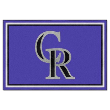 Picture of Colorado Rockies 5X8 Plush Rug