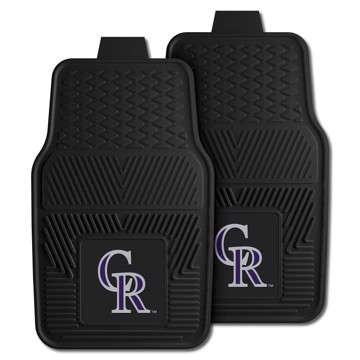 Picture of Colorado Rockies 2-pc Vinyl Car Mat Set