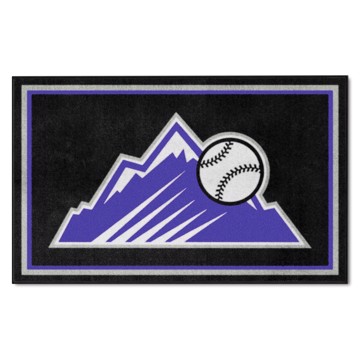 Picture of Colorado Rockies 4X6 Plush Rug