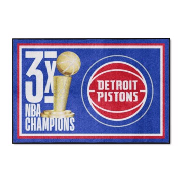 Picture of Detroit Pistons 4X6 Plush