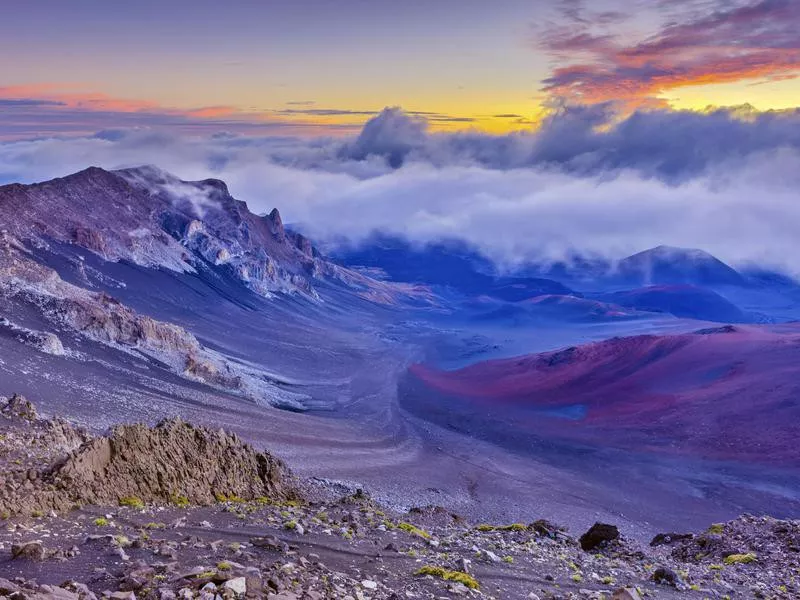 Haleakala park in Hawaii