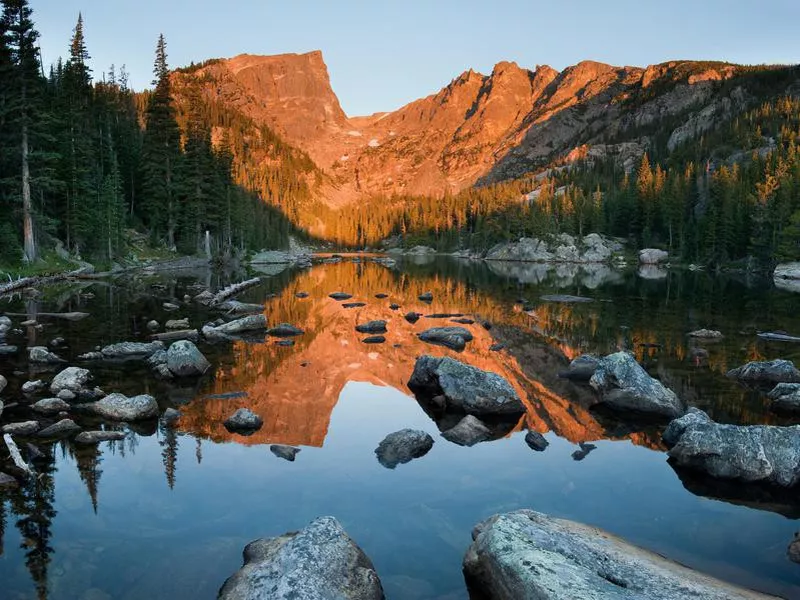 Rocky Mountain lake