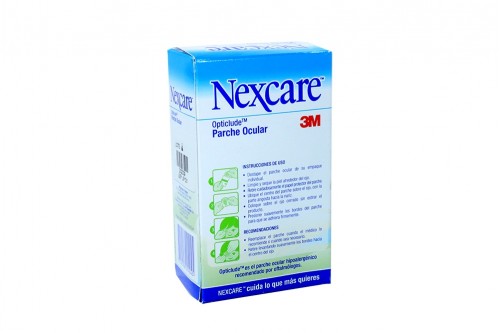 Opticlude Parche Ocular Junior Nexcare 3M Caja Con 20 Unidades