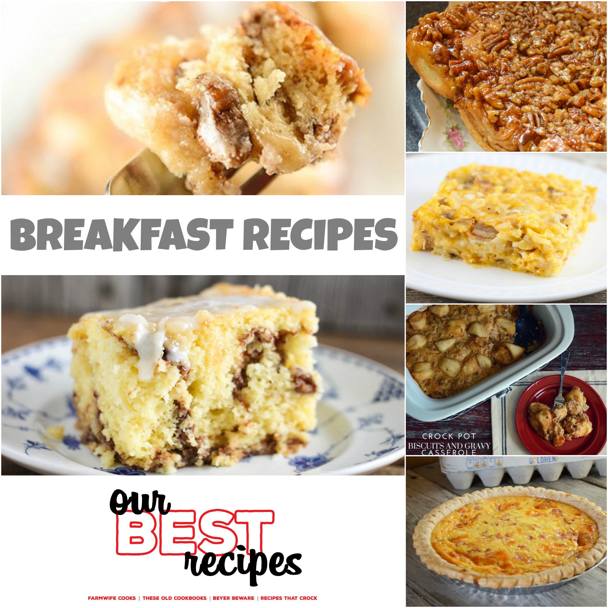 Are you looking to try a new recipe for a weekend breakfast or holiday? Our best breakfast recipes include easy slow cooker breakfast dishes, sweet breakfast dishes, breakfast casseroles and make ahead ideas.