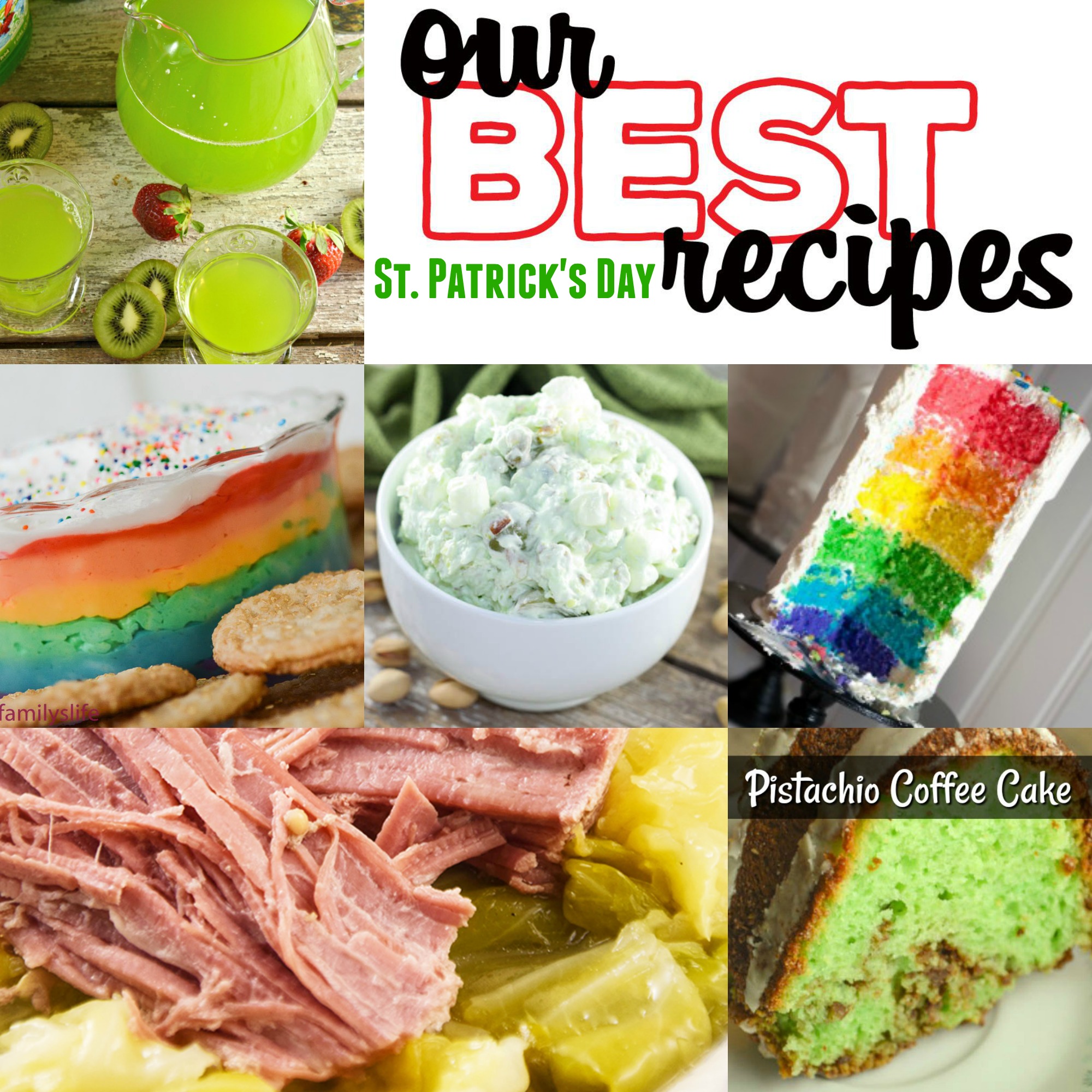 Our Best St. Patrick's Day recipes include easy dinner, dessert and appetizer ideas perfect for your celebration. 