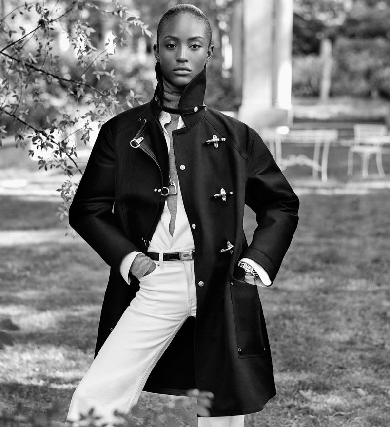 Alciia Burke stars in Ralph Lauren Iconic Style campaign