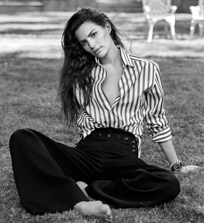 Cameron Russell stars in Ralph Lauren Icons campaign