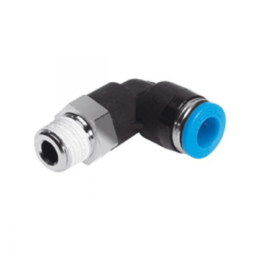 Plastic Festo Push in Threaded L Fitting, Size: 1/4 -1 inch