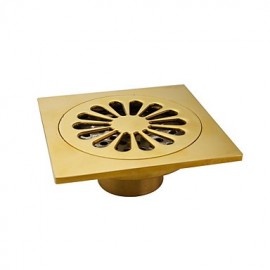 Drains, 1 pc Neoclassical Brass Drain - Bathroom