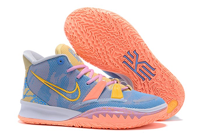 Nike Kyrie 7 Expressions Blue Orange Pink Yellow DC0589-003 Sale