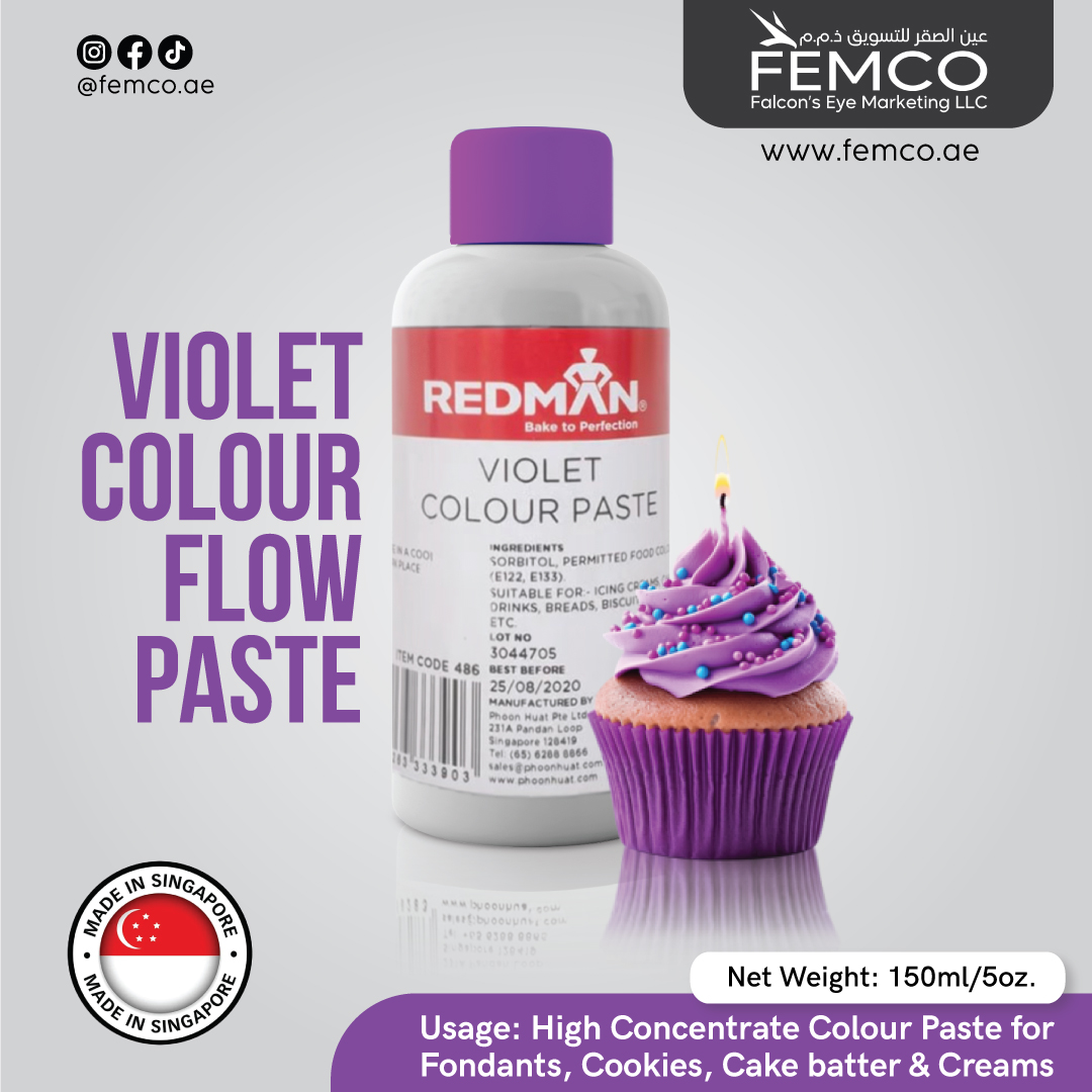 Violet Colour Paste 150g Bottle