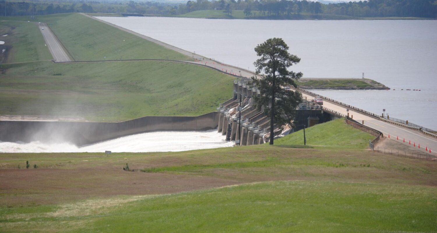 Sabine River in Calcasieu Parish. Photo credit American Press Archives and Photographer Rick Hickman