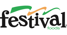 A theme logo of Festival Foods