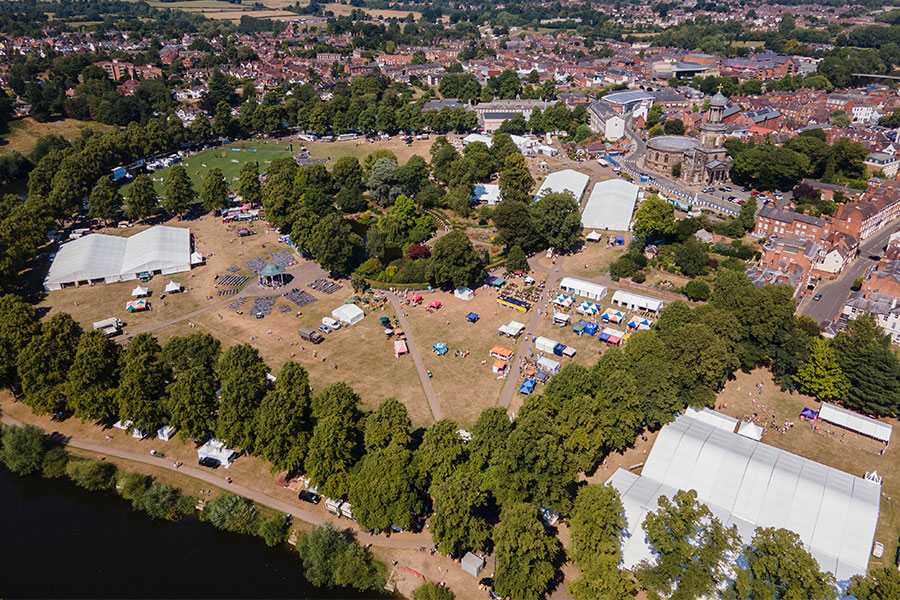 Shrewsbury Flower Show Marquee