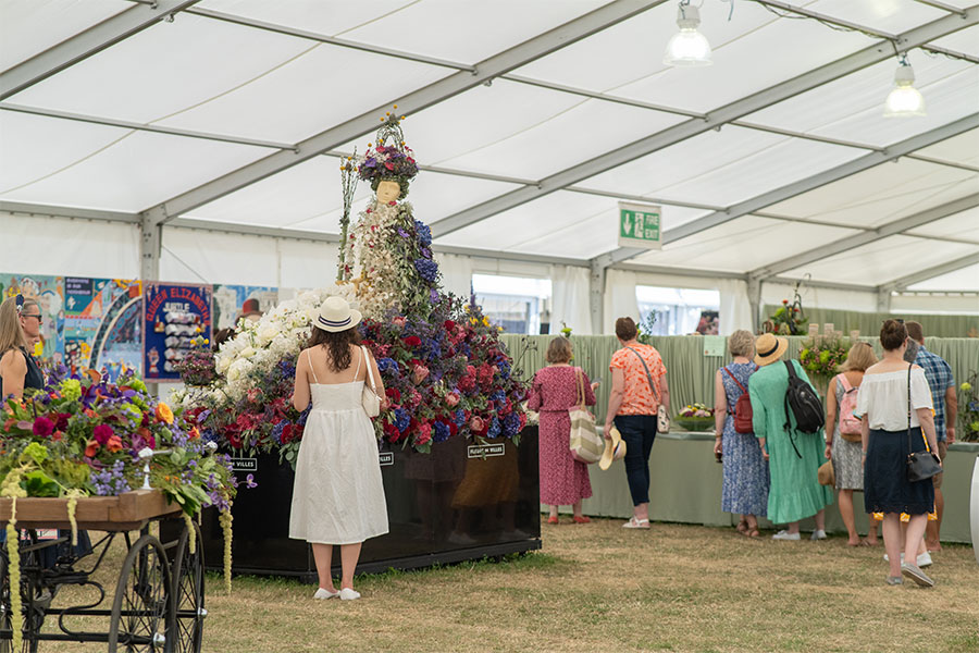 Shrewsbury Flower Show Marquee