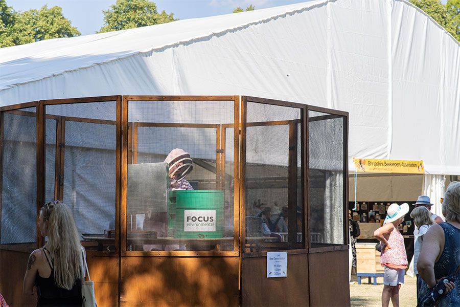 Shrewsbury Flower Show Marquee