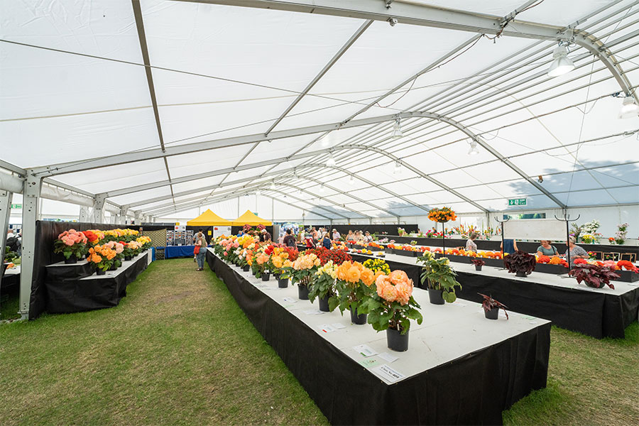 Shrewsbury Flower Show Marquee