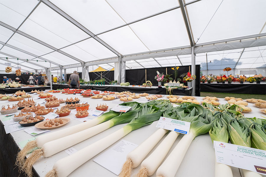 Shrewsbury Flower Show Marquee