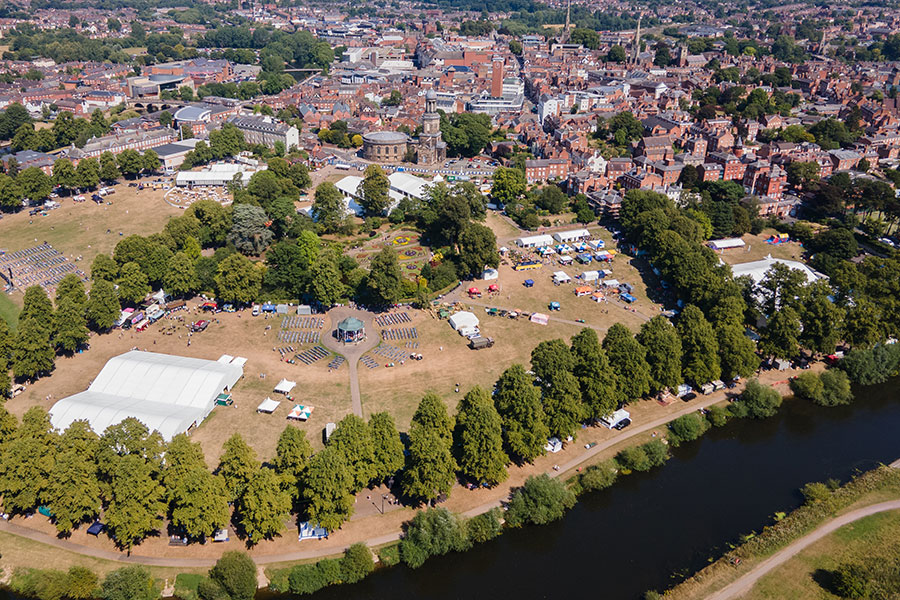 Shrewsbury Flower Show Marquee