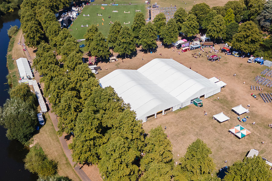 Shrewsbury Flower Show Marquee