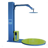 Pallet Stretch Wrapping Machine With Top Press