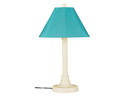 34" Vintage Outdoor Table Lamp