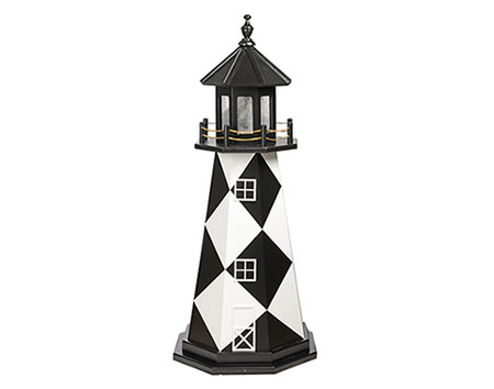 Wooden Cape Lookout Lighthouse Replica 