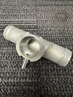 1.50" Inline Water Filler Neck Adapter, 1-1/2" (1.500") Dia., 6.00" Tube Length